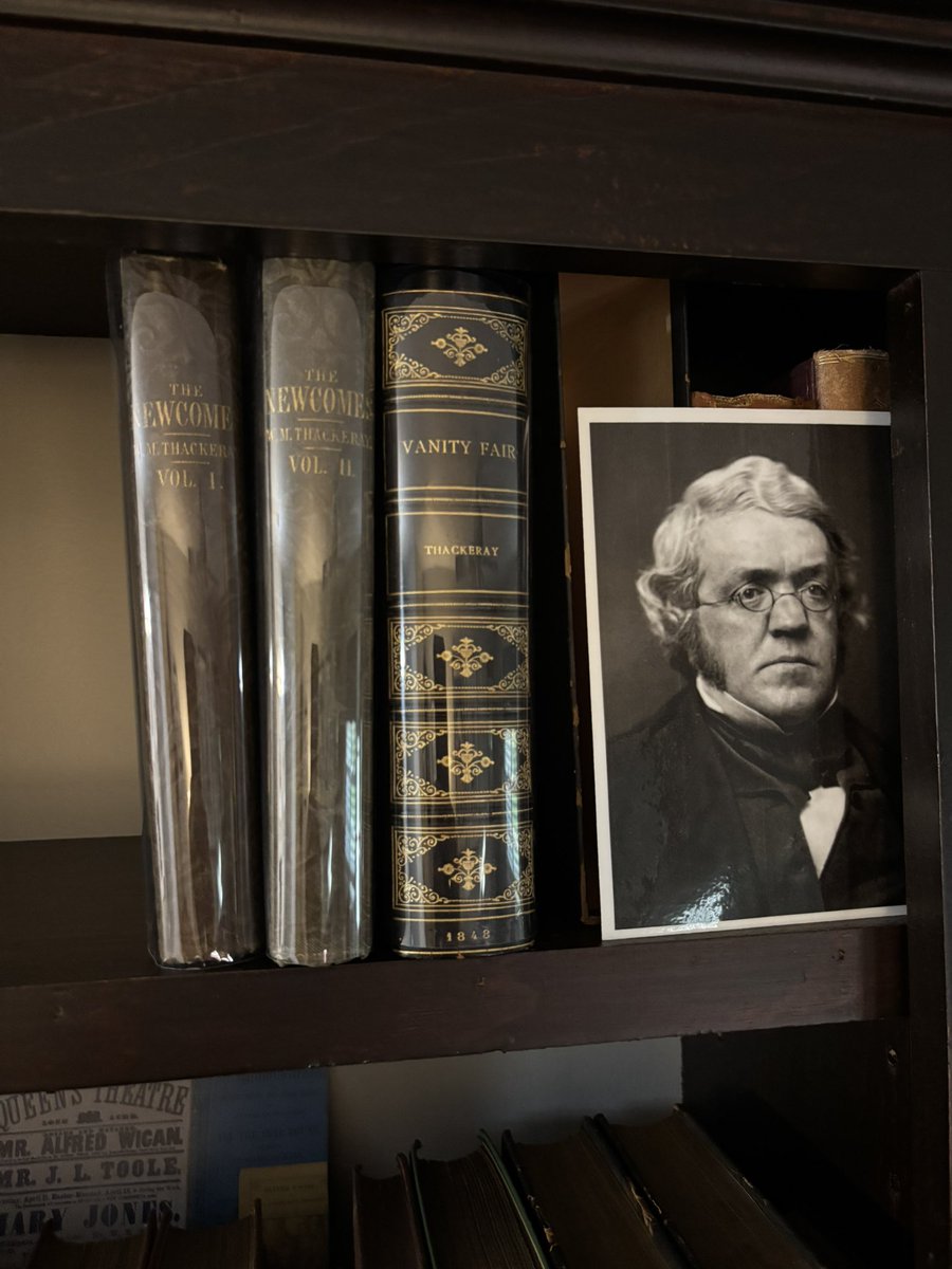 arno_zimmer's tweet photo. If you love great novels, the arrival of a new first edition adds a spark to the day. The Newcomes (by the fictional editor A. Pendennis) is another masterpiece by the great Victorian satirist William Makepeace Thackeray, best known for Vanity Fair. @thewaronbeauty https://t.co/bpFG7pU96u