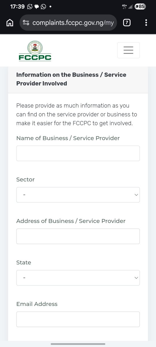 Big_King005's tweet photo. Nigerians really suffering mehn 
Bought a phone from jumia 
Didn't match what I need 
Chose to return 
Jumia sent it back 
Want to laugh a complaint to FCCPC, just find out that everytime I try to the website just refreshes 

@Jumia_Group @JumiaNigeria @fccpcnigeria 
Do something https://t.co/B46V2RyHbX