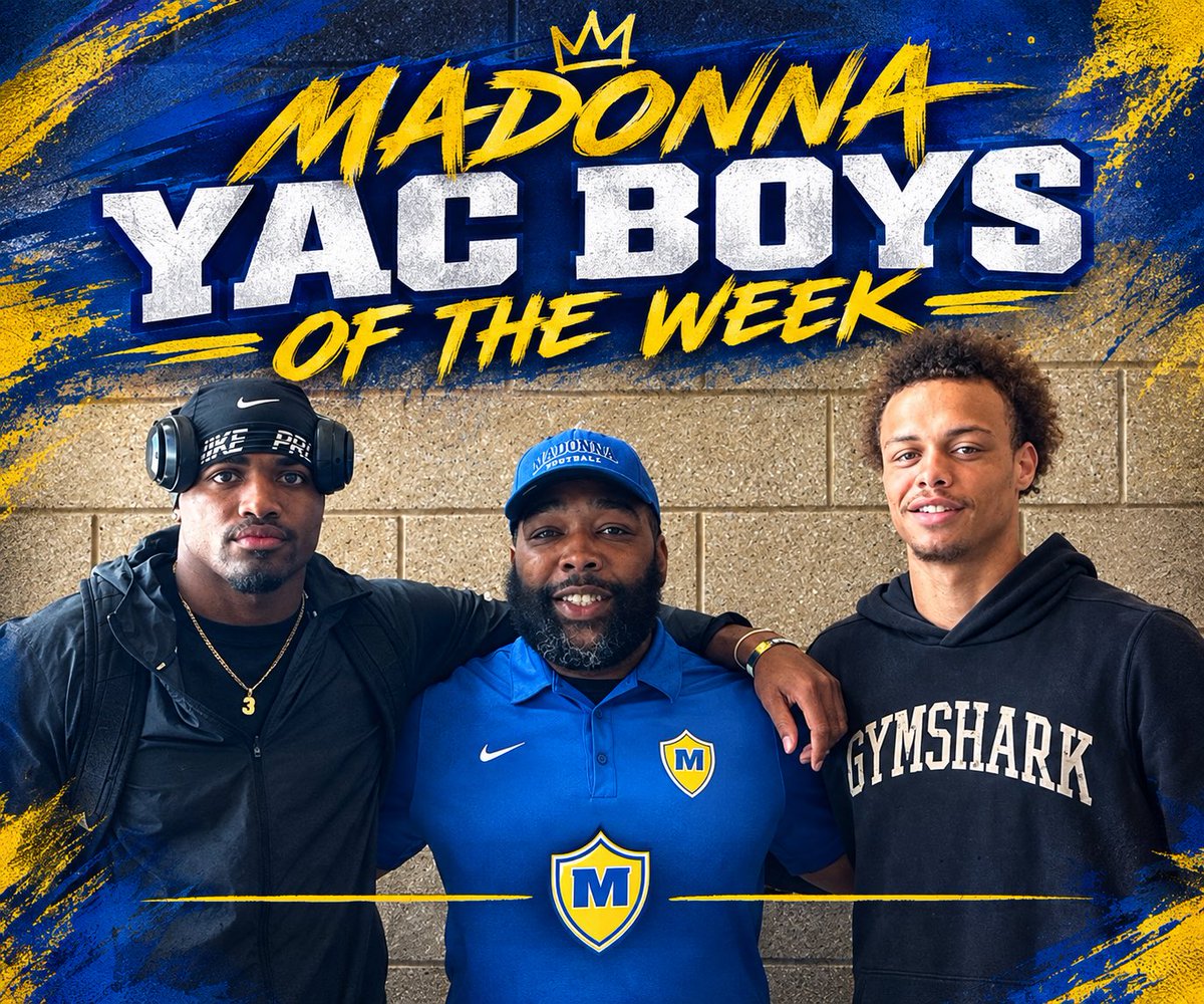 CoachGMcCants10's tweet photo. WEEK 1 “YAC BOYS” of the Week
Demarcus Hunt and Kamren Wilkerson🟡🔵🏈 https://t.co/SP9VyQ56es
