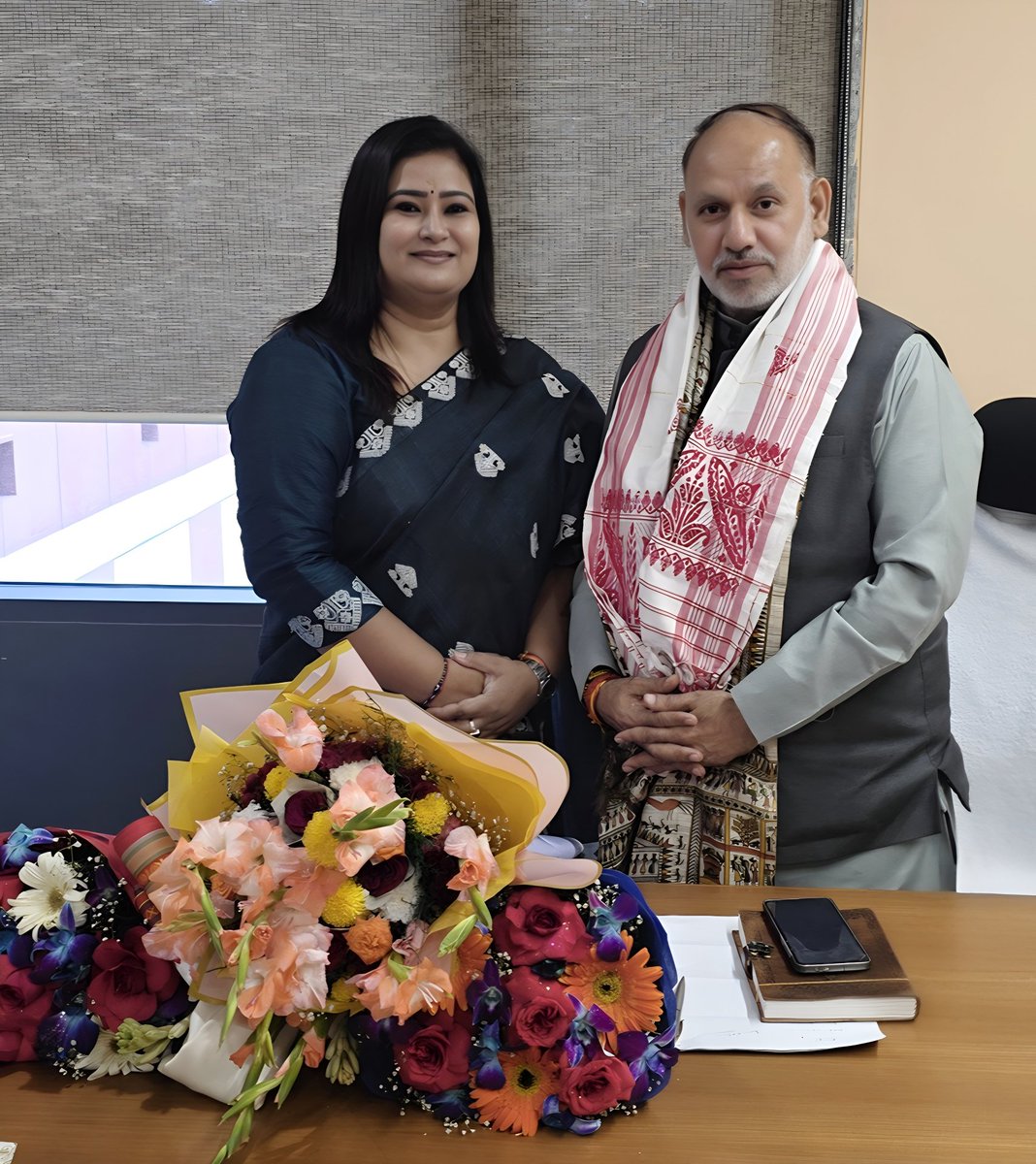 ghritabnarula's tweet photo. Had a courtesy meeting with Shri @JPBhaiBJP Ji,BJP National Secretary..... https://t.co/sOrg3pngAw
