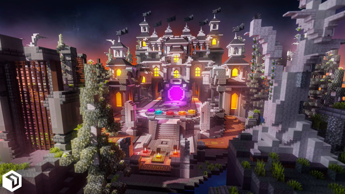 BlockyVerseMC's tweet photo. Pale Oak Lobby #Minecraft #minecraftbuilds #halloween

The first of its theme 👀 https://t.co/XjZU1QeQol