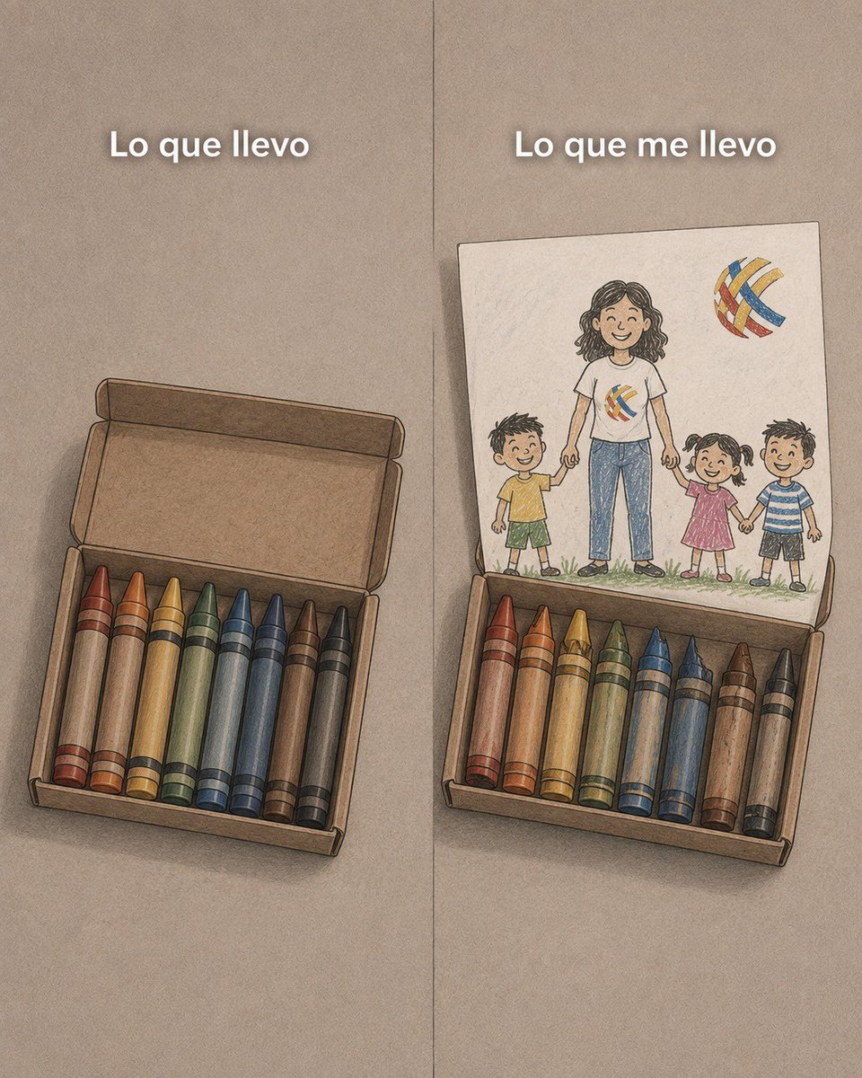 colprimero's tweet photo. Hay abrazos que se quedan puestos. 

Llevamos ayudas, colores y ganas de aportar. Nos llevamos historias, aprendizajes y encuentros que guardamos mucho después de volver a casa.

Cada comunidad tiene tanto para compartir. Y cuando nos encontramos, algo bonito queda en todos. 

Bienvenidos al lado bueno de las redes, síguenos para parchar.