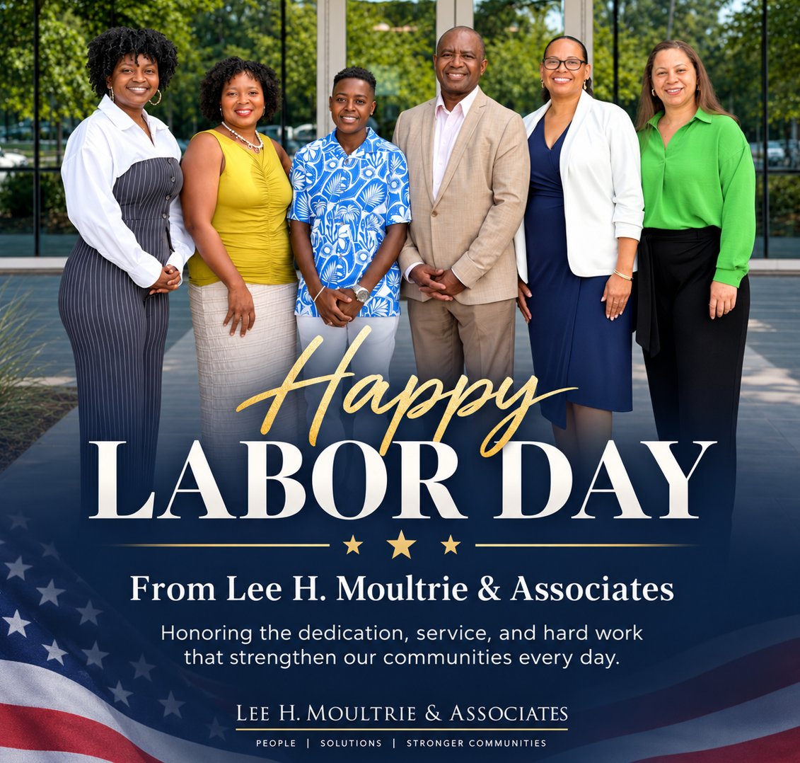 MoultrieLee's tweet photo. Happy Labor Day from Lee H. Moultrie &amp; Associates!

Today we recognize the dedication, service, and hard work that strengthen our communities.

I’m also grateful to celebrate another year of life today. Thank you to everyone who has been part of the journey.

#LaborDay #Community https://t.co/yFWPnMISoQ