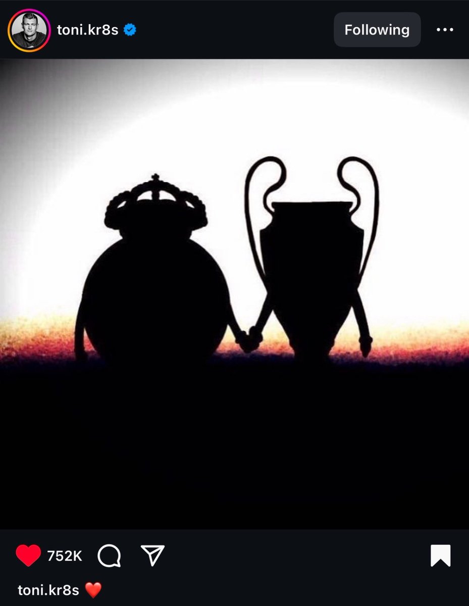 totalcristiano's tweet photo. This Toni Kroos post. 🤍 https://t.co/TjtwXVJHeu