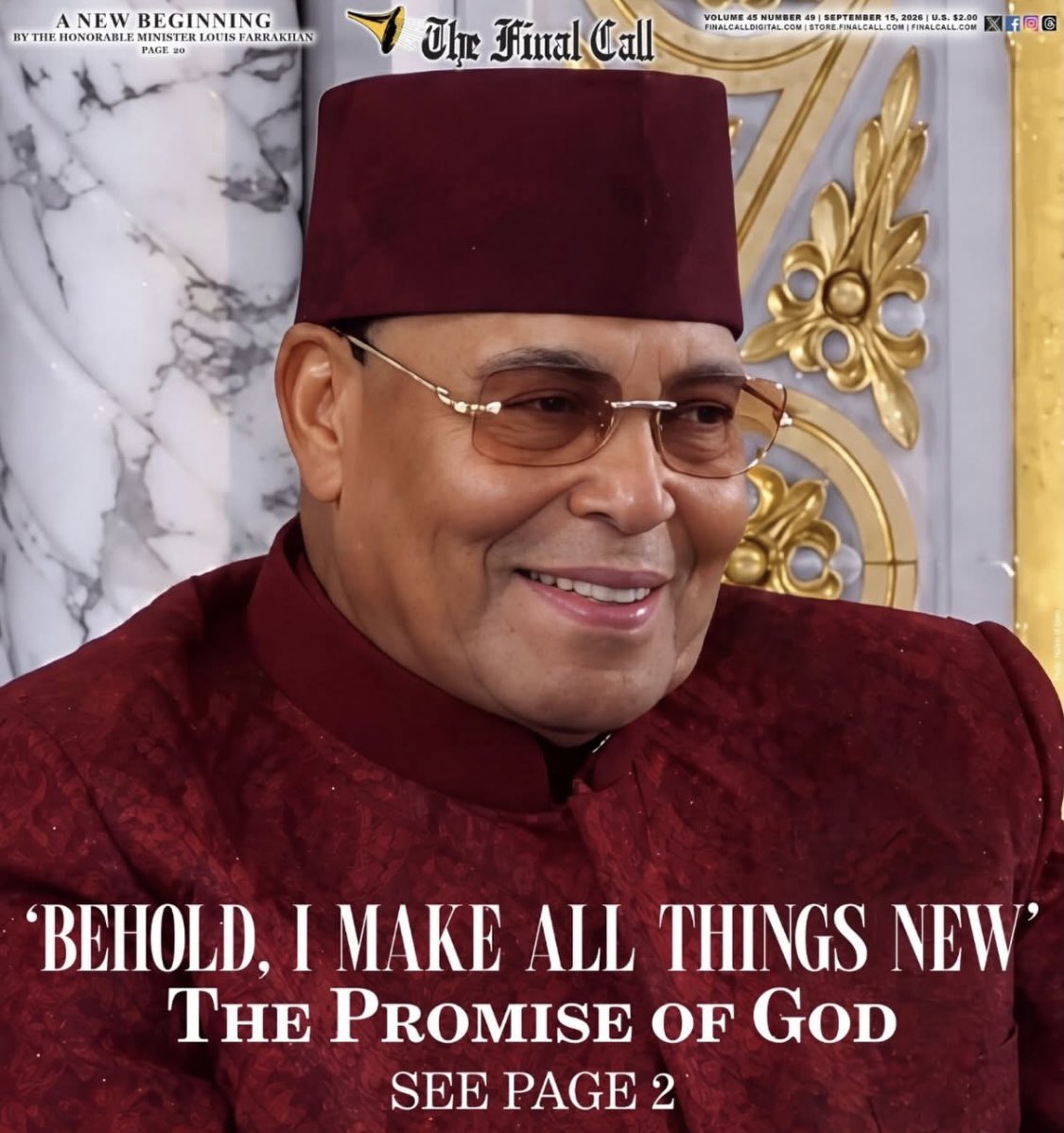 fontainedeon's tweet photo. Peace.  Our Eternal Father, The Most Hon Elijah Muhammad Told Our Beloved Father among us, The Hon Min Farrakhan that he was A BEAUTIFUL MAN. I bear witness that Our Dear Min is the most beautiful man that I’ve ever met &amp; I’m so grateful 2 b 1 of his Servant n this mighty cause https://t.co/GPbcxSrp0i