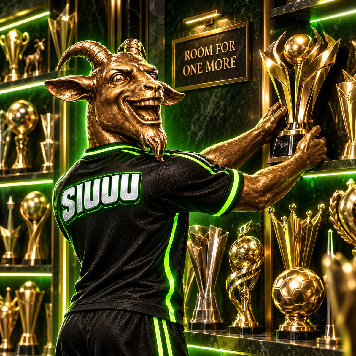 SIUUUCoin7's tweet photo. The trophy room is almost full…

Almost. 🏆

There’s always room for one more win.

SIUUU! 🐐

#SIUUU

https://t.co/2rUfBkKuGF https://t.co/AlPwgLgsoF
