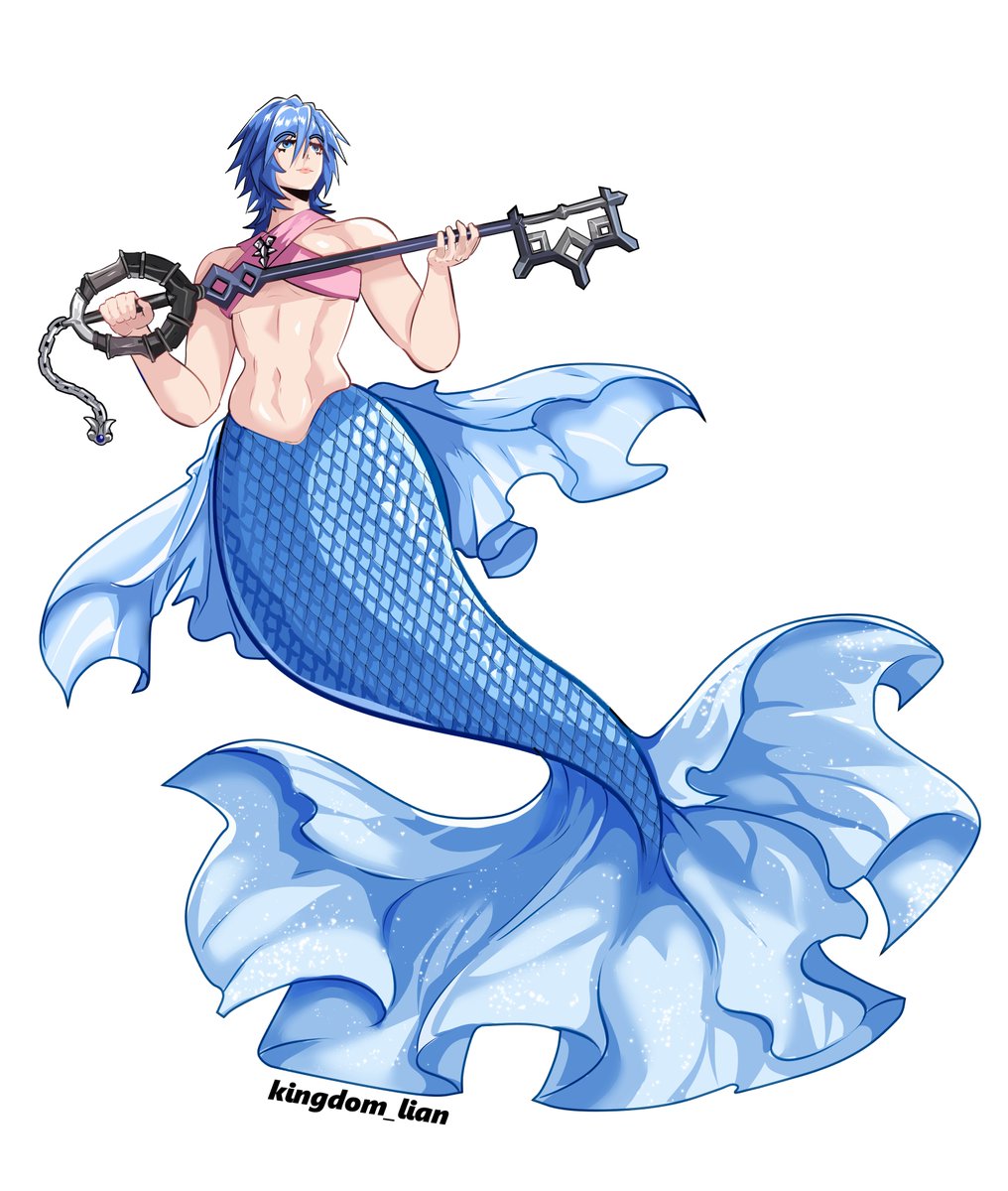 kingdom_lian's tweet photo. Aqua Mermaid Version Commission. 🧜‍♀️💧

#kingdomhearts #Aqua #commissionㅤ https://t.co/zl1YVbWei0