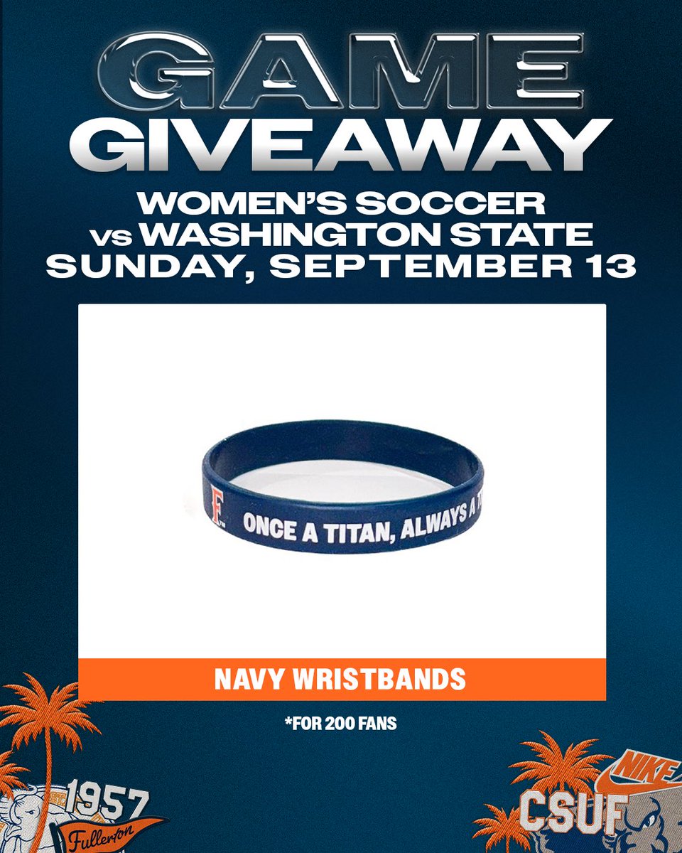 FullertonTitans's tweet photo. Another week of action is coming to Fullerton!

Men’s Water Polo hits the pool for four home matches Friday and Saturday.

Join us Sunday at Titan Stadium as Women’s Soccer takes on Washington State at 2 PM and we recognize our Titan on Senior Day!

#TusksUp https://t.co/iF1fYrzSkW
