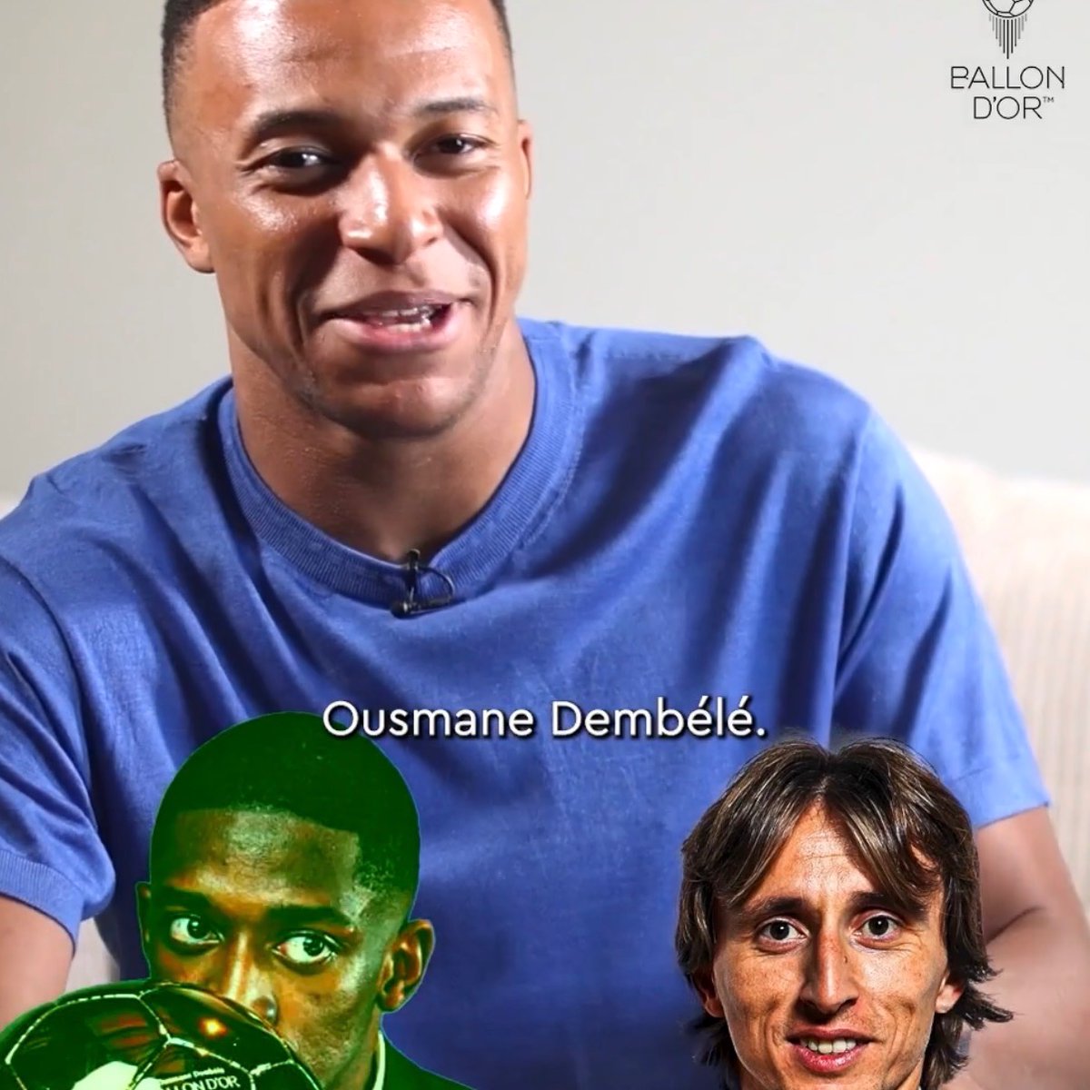 MadridXtra's tweet photo. “Greatest Ballon D'Or winners?”

🚨🗣️ Kylian Mbappé:

• Dembélé or Benzema? Dembélé.
• Dembelé or Rodri? Dembélé.
• Dembélé or Modrić? Dembélé.
• Dembélé or Kaka? Dembélé.
• Dembélé or Ronaldinho? Sorry Ousmane, Ronaldinho.
• Ronaldinho or R9? R9.
• R9 or Cruyff? R9.
• R9 or Platini? R9.
• R9 or Zidane? Zidane.
• Zidane or Messi? Messi
• Messi or Cristiano? Pass (laughs).”