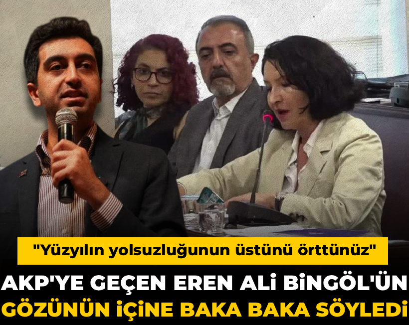 halktvcomtr's tweet photo. AKP'ye geçen Eren Ali Bingöl'ün gözünün içine baka baka söyledi: Yüzyılın yolsuzluğunun üstünü örttünüz

https://t.co/s8qin0H2ny https://t.co/Y03WgivTPx