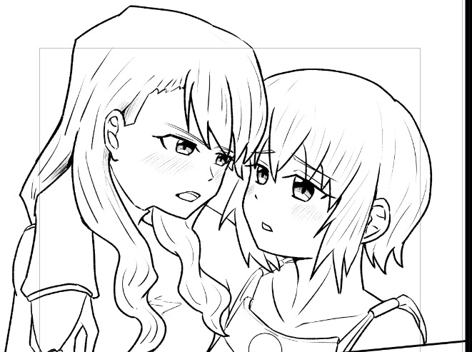 ichigobego's tweet photo. WIP
#漫画家志望 #絵描きさんと繋がりたい #百合 #ノワール https://t.co/xKWfvAgbqI