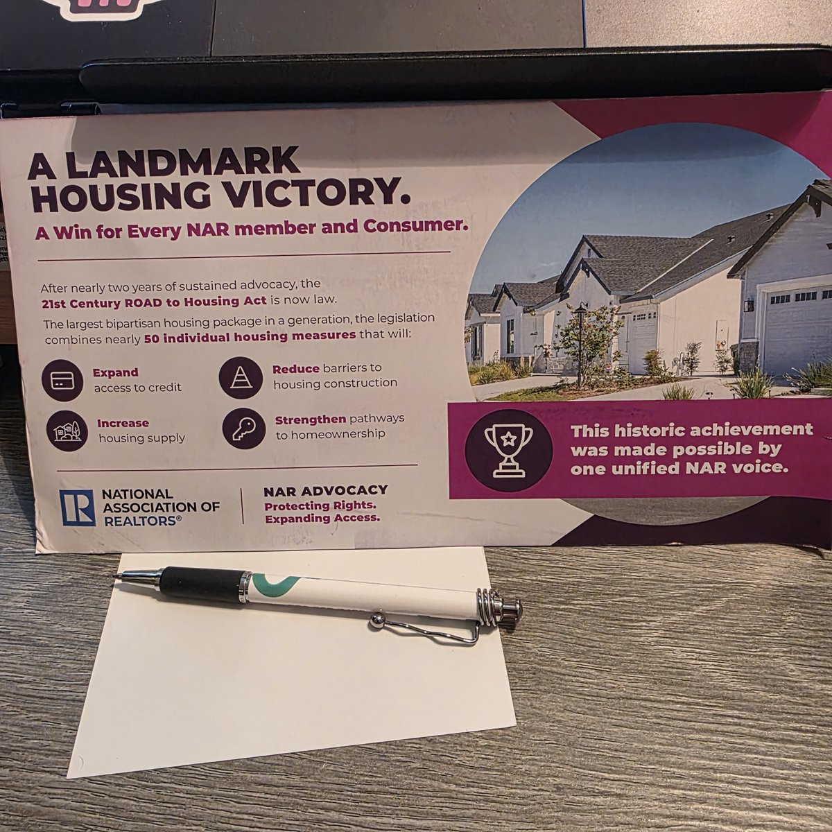 MaximumJen's tweet photo. Military sellers — read this before you price or panic.

The 21st Century ROAD to Housing Act is law (July 11, 2026). It is not a VA rule change and it is not an automatic crash. It does change who can bid on your house after January 7, 2027.

What is actually changing for you:

• Large institutional buyers that already control 350+ single-family homes generally cannot buy another house after Jan. 7, 2027. Exceptions exist (build-to-rent, renovate-to-rent). They do not have to dump the houses they already own.

• That means fewer Wall Street cash offers on the 3/2 ranch you need to sell before PCS. Owner-occupants and VA/FHA buyers become an even bigger share of your buyer pool.

• This law does not raise BAH, speed your orders, fix your appraisal, or waive VA minimum property requirements.

What it does NOT do:
• Force a fire sale of investor-owned homes in Clarksville / Oak Grove / Hopkinsville etc.
• Crash values overnight
• Change your VA funding fee, entitlement, or residual-income test
• Give you extra time on a report date

 Alert for military sellers on a clock:

1 If your plan was “an investor will cash us out in 10 days,” that plan gets weaker after Jan. 7, 2027. Price and condition for VA-ready buyers, not Invitation Homes.

2 Do NOT list high because a NAR postcard said “landmark victory.” Appraisers use comps, not press releases.

3 Do NOT wait for a crash that this statute does not create. PCS dates win. A house that sits past your report date costs more than a slightly lower list price.

4 Repair the things VA appraisers actually call: heat, roof, safety, utilities, peeling paint on pre-1978. An investor might have waived it. A VA buyer often cannot.

5 If you close before Jan. 7, 2027, today’s buyer mix still includes those large cash players. If you list AFTER, plan for financed owner-occupants.

This law trims future mega-landlord bidding. It does not rescue a late PCS listing or a house that will NOT pass a VA appraisal.
PCSing and need a timeline that matches orders — not headlines — message me.

Maximum Effort Homes 
Servicing Clarksville TN / Ft. Campbell KY 
Your Military Relocation Expert 
Jennifer James
TN Broker, KY REALTOR®,
MRP, PSA, ABR®, SRS
 520-265-7485
maximumefforthomes@gmail.com
Thinking about joining LPT Realty: https://t.co/XmkAX4tNMA

LPT Realty, LLC. TN Office
9041 Executive Park Dr. Ste 250
Knoxville, TN 37923
 877-366-2213
 LPT Realty KY Office
424 Lewis Hargett Circle 2nd Floor
Lexington KY 40503
 877-366-2213