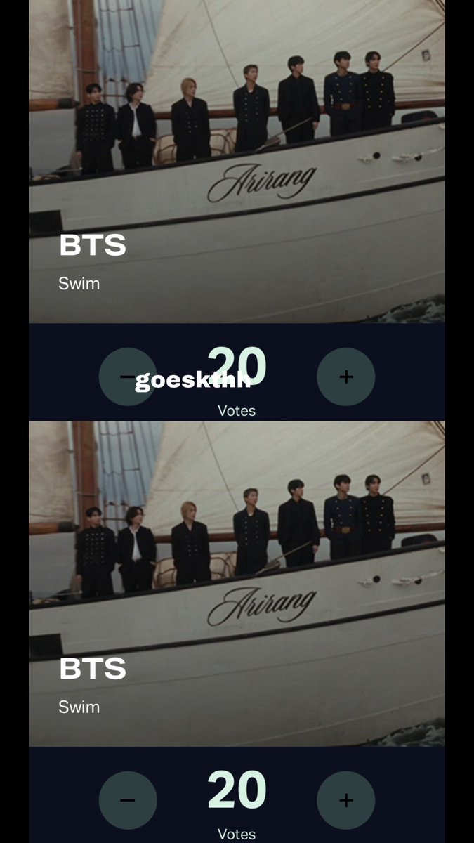 goeskthh's tweet photo. 🚨 DIFUNDAN MORADAS! YA INICIÓ LA HORA DE VOTOS DOBLES! SI QUEREMOS ESOS TROFEOS HAY QUE ACTUAR Y PARTICIPAR!🙏🏻

¿Juntamos hoy 50 ss de votos para #BTS? 🗣️🔥
🖇️: https://t.co/7OfC9yQ6Ti

— COMENTA👇🏻

POWER HOUR ON VMAS FOR BTS 
VOTE FOR BTS BEST K-POP ON VMAS
VOTE FOR SWIM SONG OF THE YEAR ON VMAS
#VoteForBTSonVMAs
#VoteForSwimonVMAs