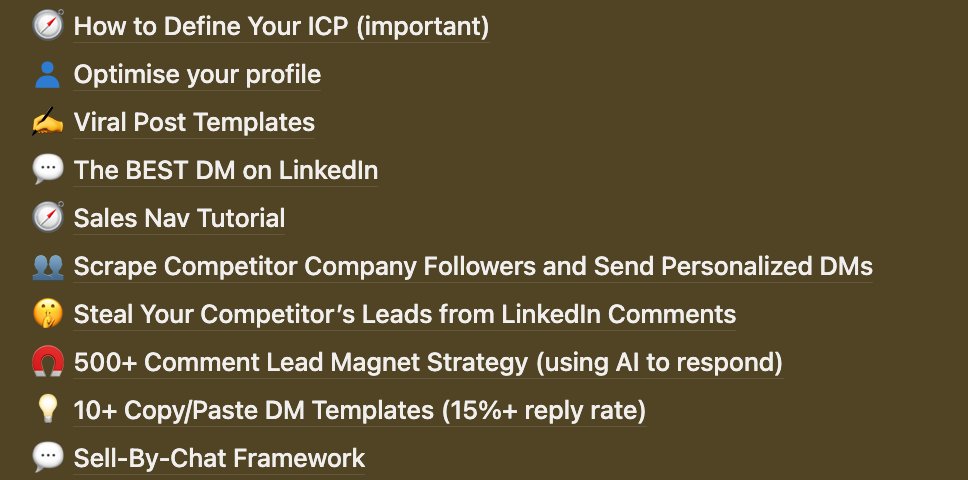 Lucy_Hall190's tweet photo. I'm 24 and book 6 to 10 calls a week from LinkedIn without writing a single DM myself.

Like + Comment 'CALLS' and I'll DM you my entire setup (with all my Claude skills) for FREE.

Must follow me to get DM

FREE for 48 hours only https://t.co/SgsAmUodIA