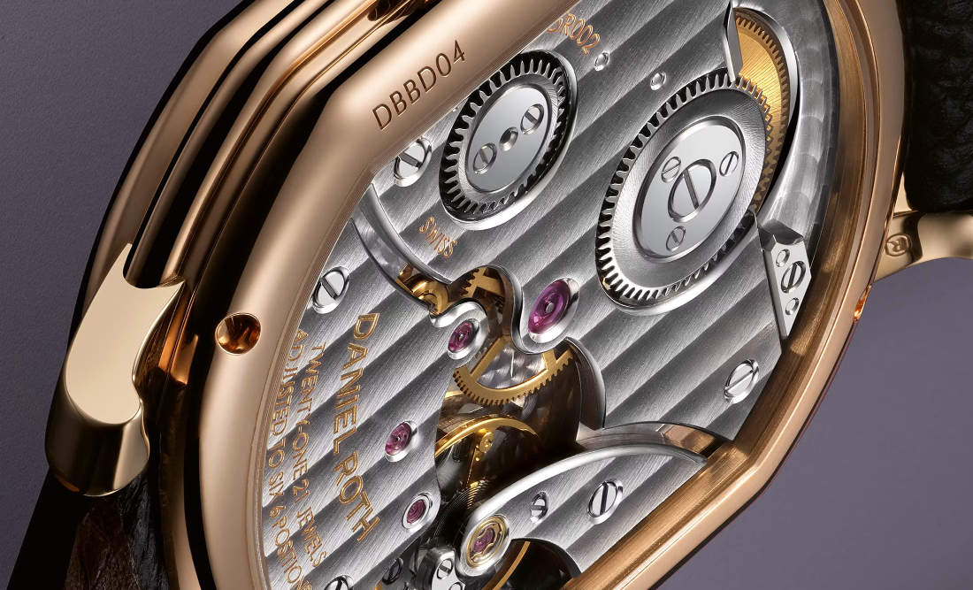 MrStateless's tweet photo. The new Daniel Roth Extra Plat combines a 5N rose gold case with a glossy black gilt dial, hand-executed guilloché and a minimalist two-hand display.
Read the full article at https://t.co/YUNGFRogKN
#DanielRoth #LuxuryWatches #Watchmaking #HauteHorlogerie #Watches https://t.co/FpBW866iNF
