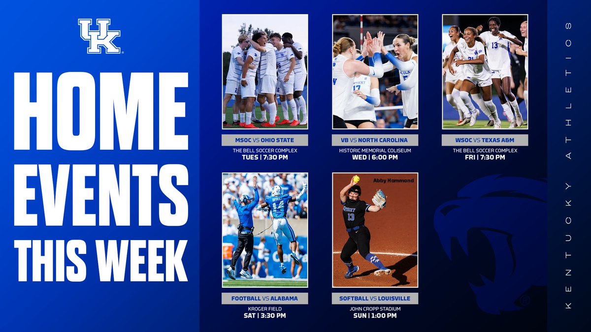 Home events this week
