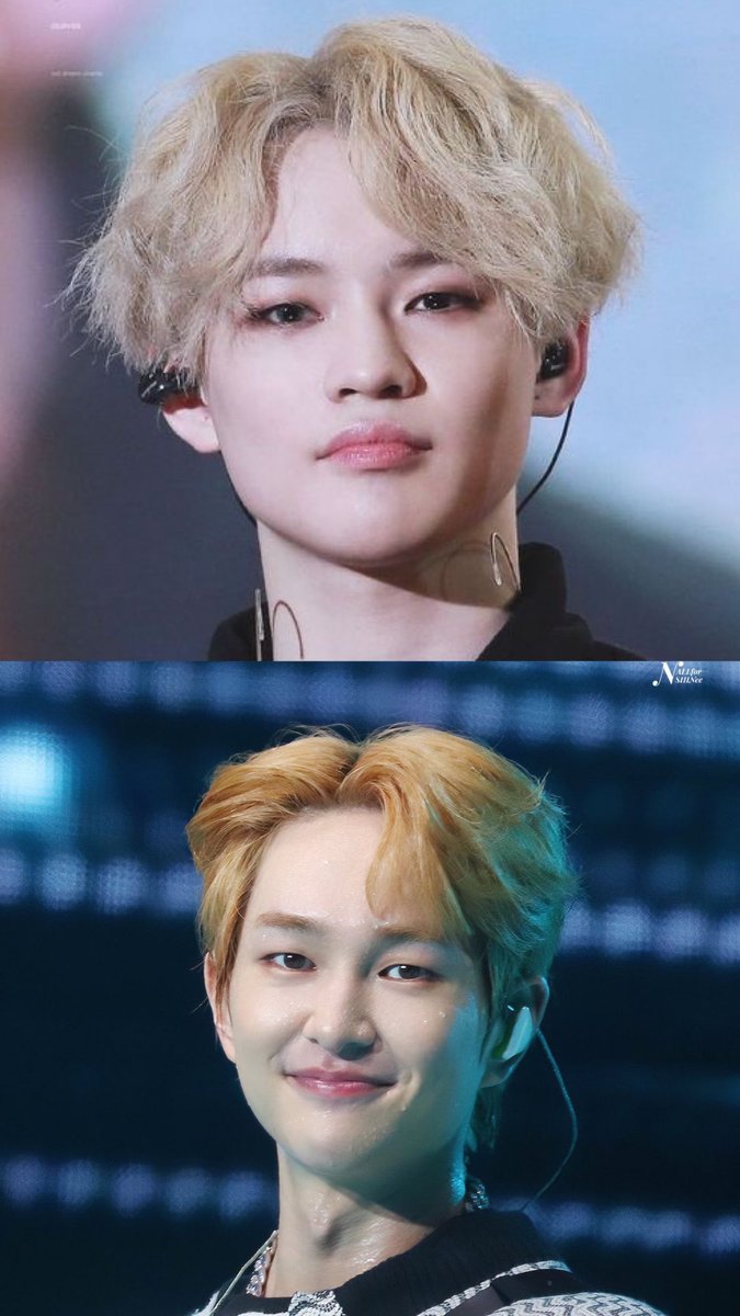 biteyrylee's tweet photo. Am I the only one who think that Chenle looks like Onew? Like these men could be cousins. https://t.co/2qo8WPK6EF