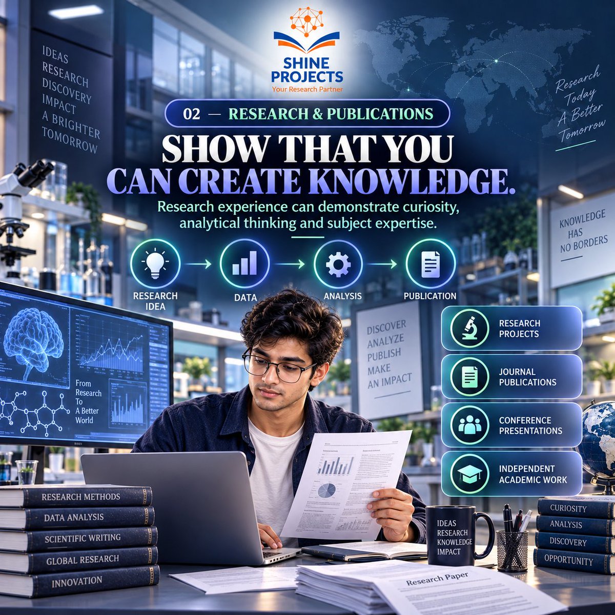 ProjectsShine's tweet photo. 🎓 Want to win a study abroad scholarship?

It takes more than good grades.

Academic merit + research + leadership + extracurriculars + community impact + a strong application strategy can help your profile stand out.

#StudyAbroad #Scholarship #StudyOverseas https://t.co/kRL0m329MR