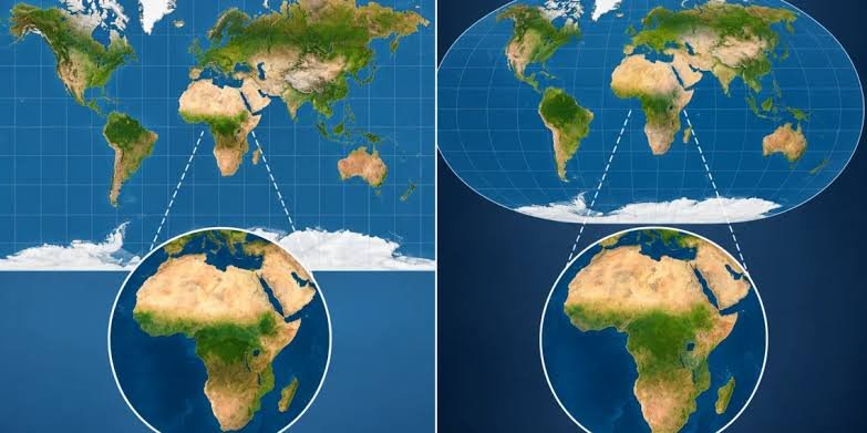 marc_togb's tweet photo. Une carte peut sembler anodine, mais elle façonne notre perception du monde. « Correct the Map », portée par le #Togo à l’#ONU, corrige les distorsions de la projection de #Mercator et représente la taille réelle de l’#Afrique.

#CorrectTheMap #Diplomatie #EqualEarth https://t.co/ROhZlApyje