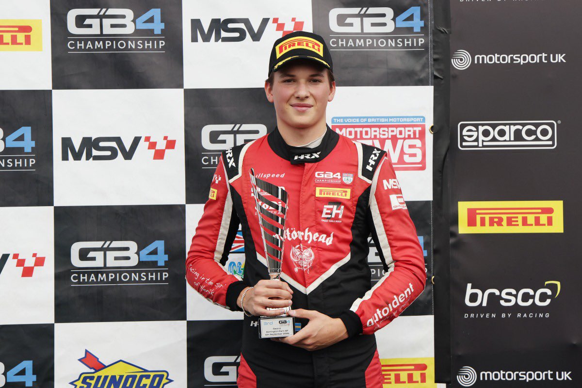 hillspeedracing's tweet photo. 🗞️ Latest News...

Double Donington Delight For #Hillspeed With Podiums For Bouzinelos &amp; Hallman

• Sensational drive from Peter Bouzinelos seals maiden #GB3 podium
• More silverware for Enzo Hallman in #GB4 with fifth rostrum visit of 2026  

More at https://t.co/8RX7c9yEtA https://t.co/TKLqADhoiV
