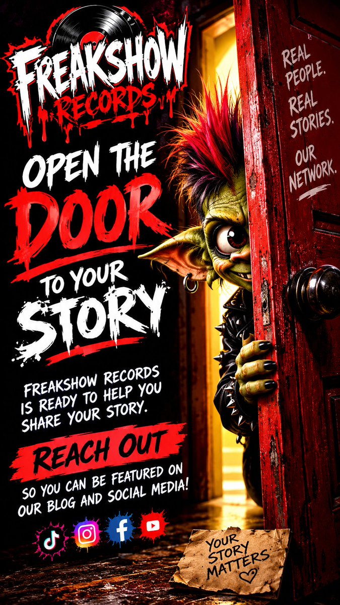 Freakshow_Biz's tweet photo. Calling all freaks... The story has just begun https://t.co/dkUFjR5GYg