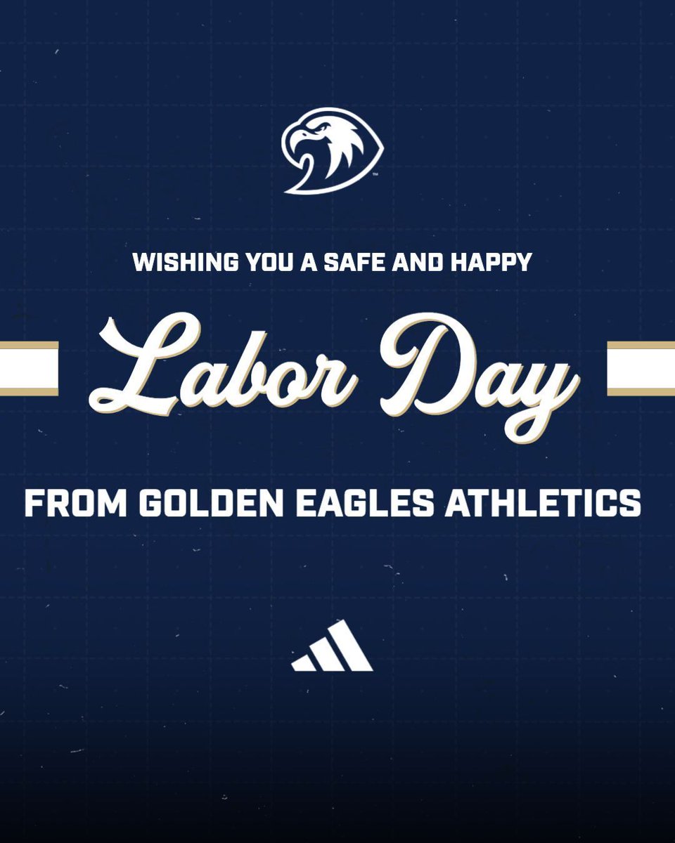 GSGoldenEagles's tweet photo. Happy Labor Day from Golden Eagles Athletics!

#gogoldeneagles https://t.co/7qW2qBez1g