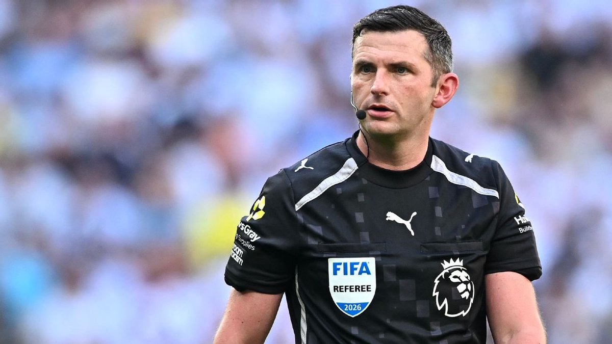 utdblast's tweet photo. 🚨OFFICIAL: 

Michael Oliver has been appointed as referee for the Manchester Derby on Sunday. #MUFC https://t.co/QH0XL3RUto