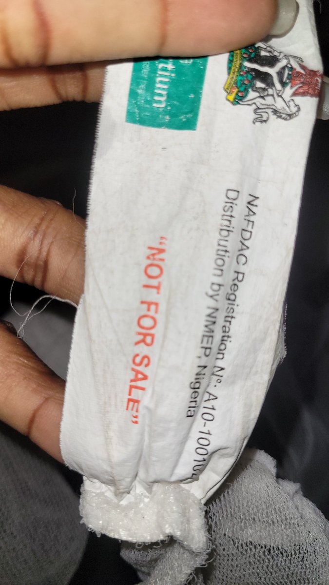 DanielRegha's tweet photo. I bought this mosquito sleeping net sometime ago, after a few days I decided to make use of it. I bought it from a seller, only to discover that this net was actually donated or given by the govt but whoever was incharge decided to sell it. 

Nigerians are a reflection of their leaders.