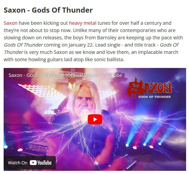 SaxonOfficial's tweet photo. Vote for the Mighty Saxon’s new single Gods of Thunder in @MetalHammer's best new metal tracks of the week 🤘🏻⚡
Cast your vote now: https://t.co/jTn3ZMjmuY
#themightysaxon #saxon #godsofthunder https://t.co/Woxej0J80q