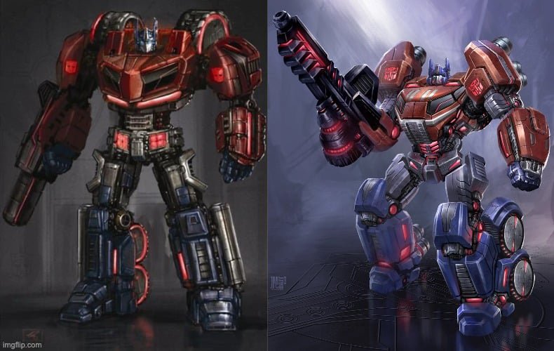 slushy641's tweet photo. Which Optimus Design Do You Like Better? War For Cybertron Or Fall Of Cybertron https://t.co/tDPpBsT5SW