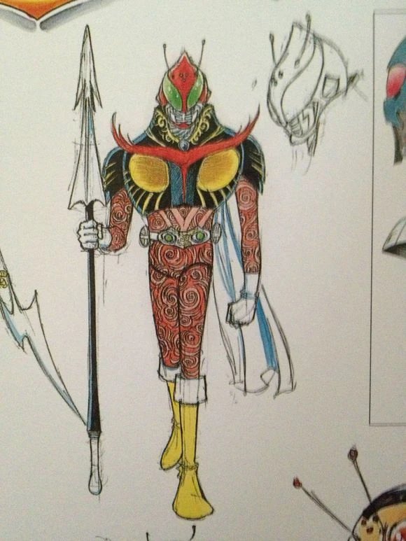 DiscussingRider's tweet photo. Some of the earlier/concept Kamen Rider designs are so cool https://t.co/oPCjyLVHde