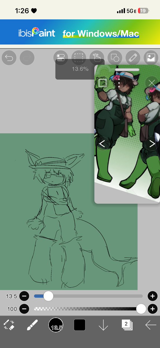 Anuscocoa1's tweet photo. @LovesickPup_  it's on El work on process https://t.co/gecKSb81bh