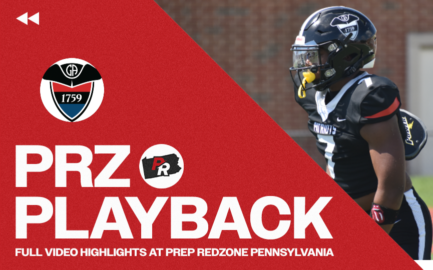PRZVicCastillo's tweet photo. PRZ Playback: Germantown Academy Exclusive Video Highlights @GAFootball1759 

◾️Interceptions by Weber, ranking boost candidate
◾️Nate Rose touchdowns included
◾️Several new underclassmen highlights included

(SIDELINE VIDEO INSIDE) 👇https://t.co/ksAXwdOMDV 

Bernard Hopkins Jr. @Bluechipbear2 @ZionClennon_8 @BrianWebsterII @campeoples2030 @ChrisWeberjr @Dominic70255122 @Mason_l15 @matt34hadlock @MGooseby9 @Nate5Rose Ryan Clarke @ryanwanner2027 Tommy Pasquarella @wdlj52