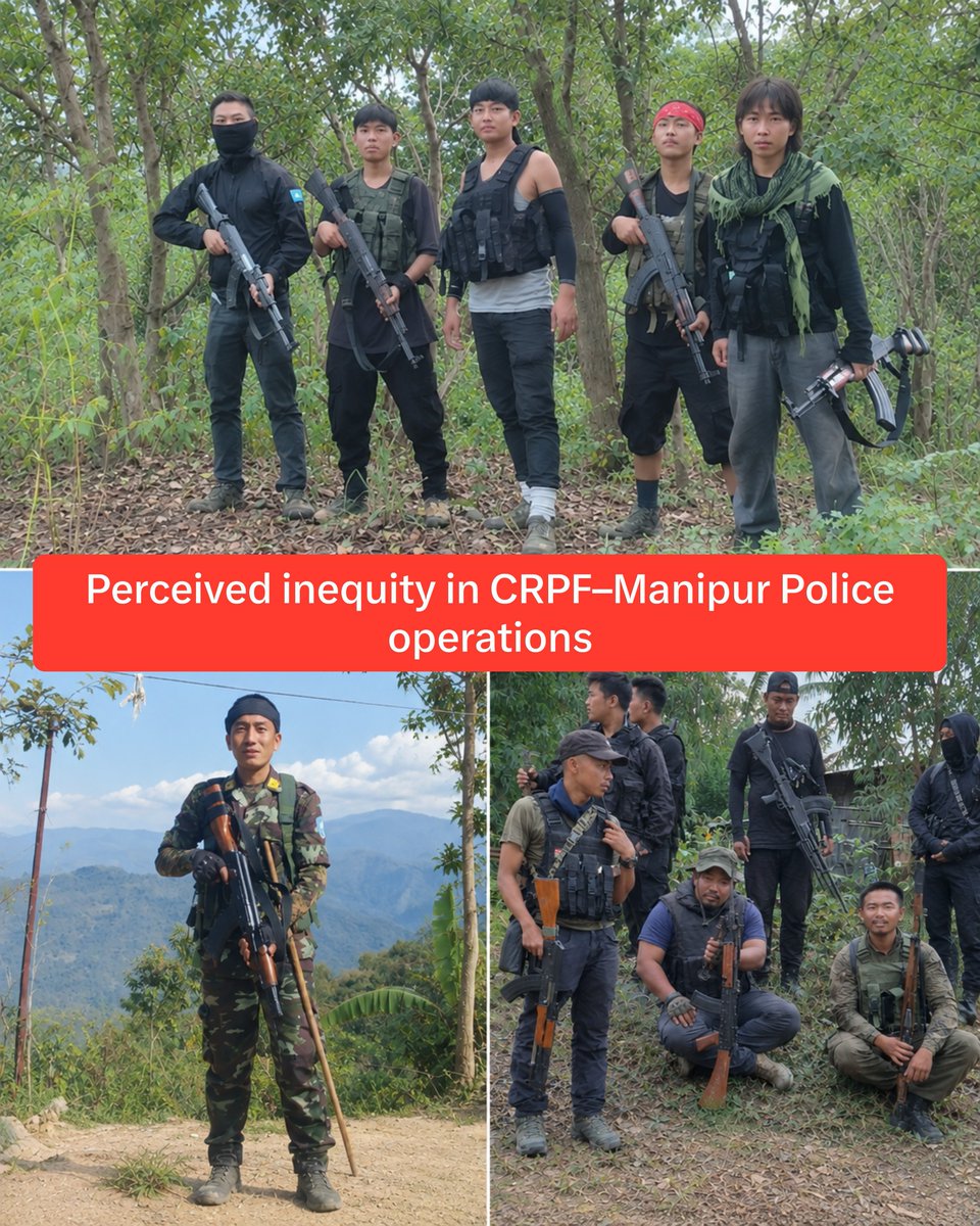 ElizabethMv76's tweet photo. How much longer will @manipur_police and @crpfindia keep shielding these killers instead of arresting them? Is the law only for the Kukis while Nagas and Meiteis get a free pass? This shameless double standard is exactly why Manipur is still burning! https://t.co/i9PXdH0tBS