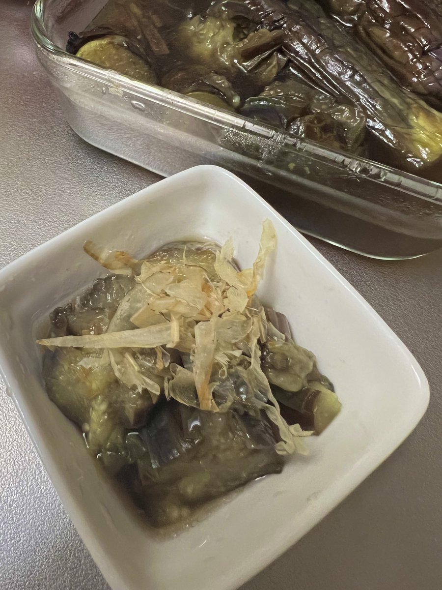 hamuhe86's tweet photo. ナスの揚げ浸し作った
美味い https://t.co/FJNg3PioRg