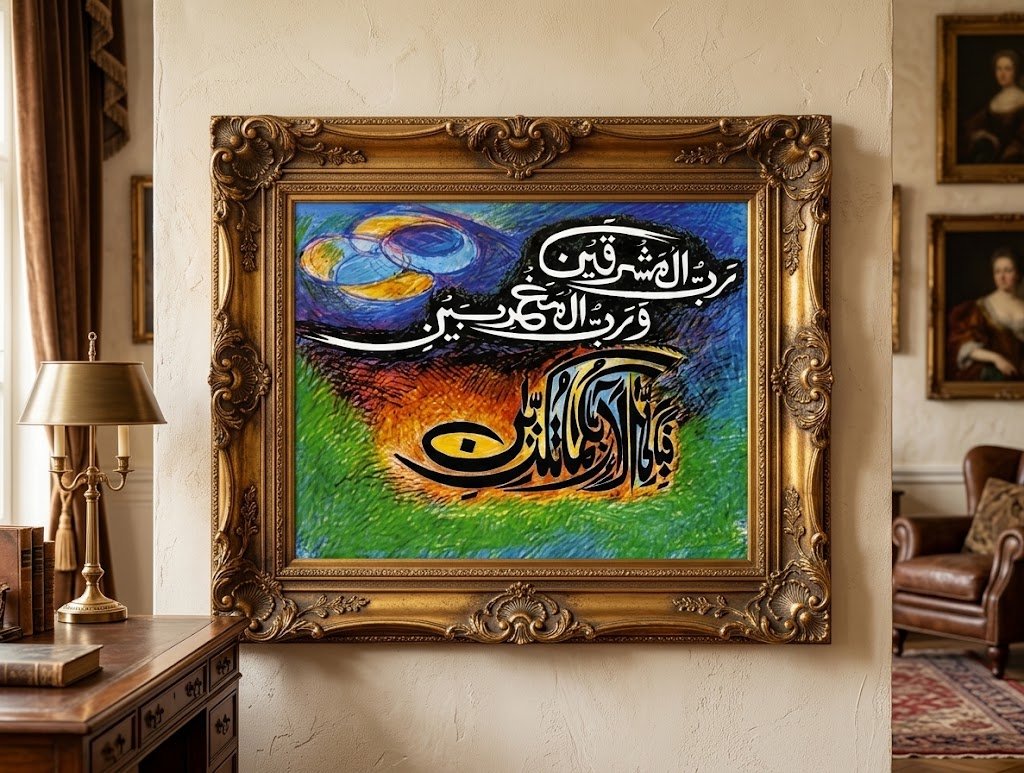 Sadequain_Naqvi's tweet photo. Nobody dynamicized Islamic calligraphy quite like Sadequain. His iconic modern rendering of Surah Ar-Rahman remains unmatched. 🖌���✨
#Sadequain #IslamicArt #ArtHistory https://t.co/C23wL6ne4p