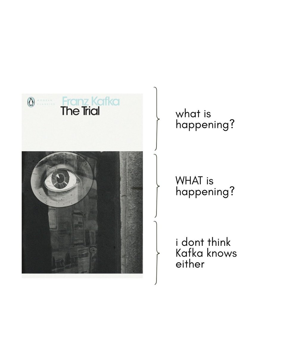 DavidKairoT's tweet photo. How classics made me feel on my first read: https://t.co/9gWPExliDO