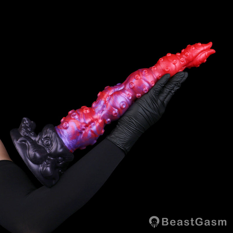BeastGasm_com's tweet photo. 🐙 The abyss has a new legend. Crimson-purple marble, hypnotic sucker-ring texture, 43 cm of fantasy, and a sculpted Kraken base. Heavy. Flexible. Unforgettable. 🔥 Dare to enter the deep? 
👉 https://t.co/9T5iMvgEWW

#TentacleDildo #Kraken #FantasyToy #BeastGasm #MonsterToy https://t.co/WslWHvZFxA