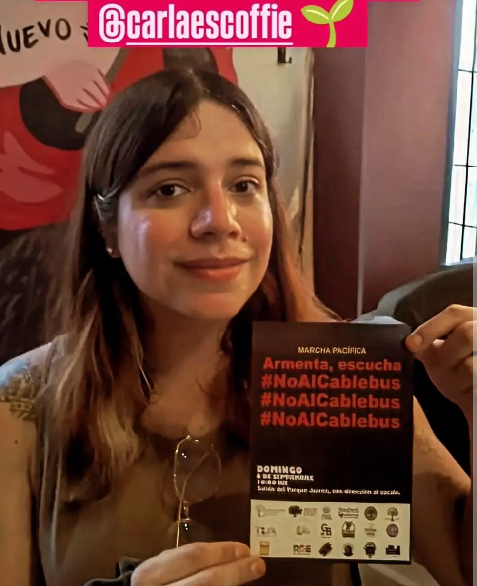 manolo_kub's tweet photo. Carla Escoffié anda en Puebla haciendo campaña en contra del cablebús, como igual puso amparos contra el Tren Maya e hizo campaña en contra de la utopías en Xochimilco, siempre interponiéndose en proyectos de gobiernos de Morena, nunca de la oposición. https://t.co/bIUrb24BBh