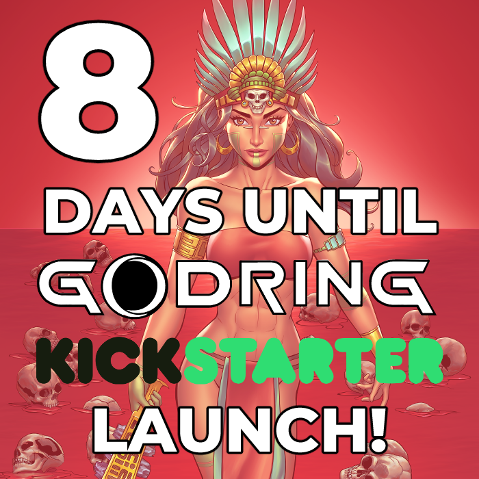 saneeelart's tweet photo. 8 DAYS TO GO! β‘
We can finally announce: Godring Issue 1 launches on Kickstarter on Tuesday, Sept 15 at 7AM PT / 10AM ET!
Follow the campaign and join us at launch:
https://t.co/vZqTtFJL5H
#Godring #IndieComics #ComicBooks #PhysicalComics #Comics #Kickstarter https://t.co/dQHW9QytEs