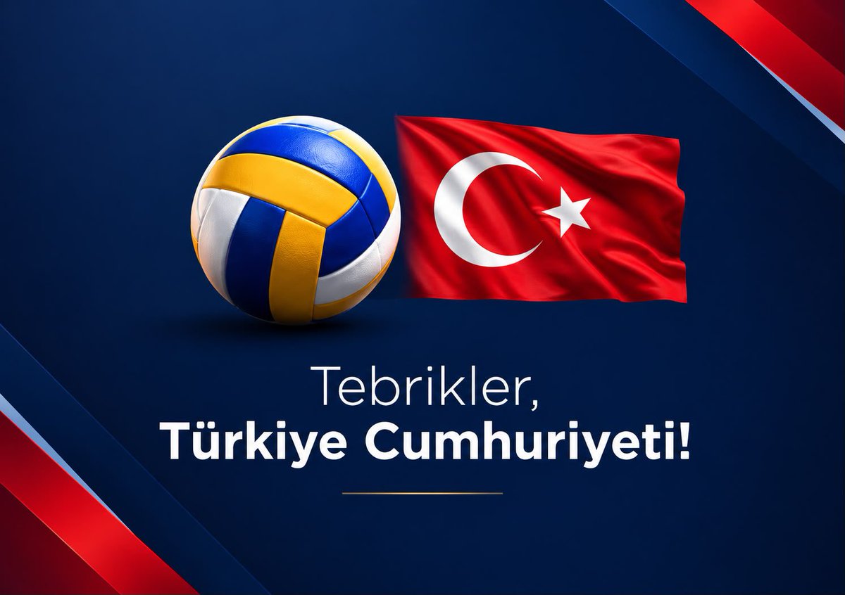 RusEmbTurkey's tweet photo. Değerli takipçilerimiz!

🏐Avrupa Şampiyonası’nda kadın milli voleybol takımın muhteşem zafer kazandığından dolayı Türk dostlarımızı tebrik ediyoruz!

Ülkemiz için özel bir spor dalı olan voleyboldaki müsabakaları ilgiyle takip eden Rus izleyiciler ve taraftarlar, Türk sporcuların müthiş oyununu ve yüksek profesyonelliğini takdir ettiler.

Yeni başarılar dileriz!

#TaraftarYanyana
