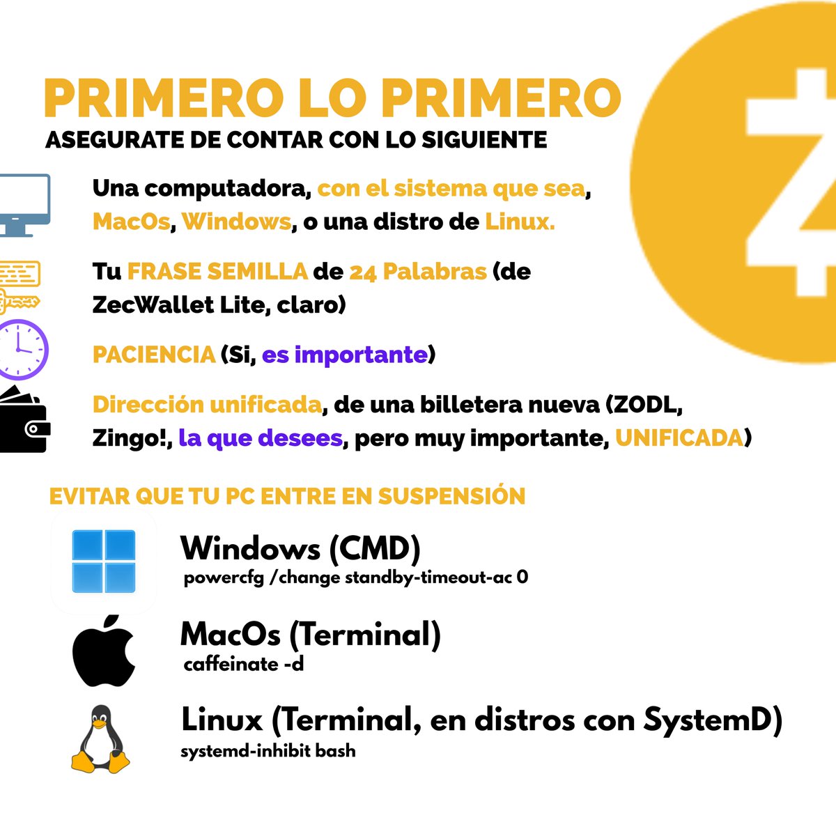 zcashesp1's tweet photo. 1/3 ¿Necesitas recuperar los ZEC que tienes retenidos en tu antigua billetera de ZecWallet Lite?

Ya esto es posible con Argos de @sovright_. Para lograrlo de forma exitosa, mira nuestro carrusel y sigue los pasos.

🔗⤵️ https://t.co/wO4yE8Su4t