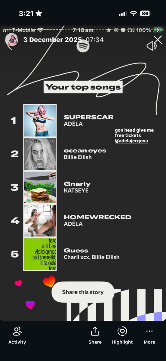 adelasbottoms's tweet photo. still waiting for her to be number 1 this year https://t.co/iSnipqvPRB