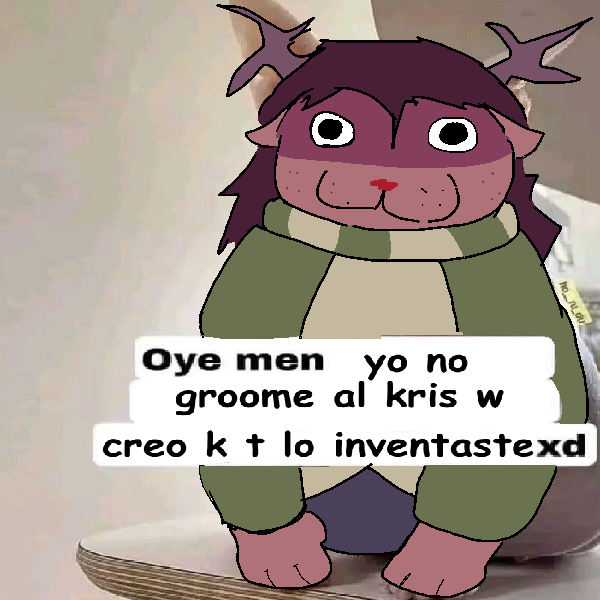 ElSair98's tweet photo. Aveces la comunidad de deltarune me confunde y me asquea

Y si te gusta el kress, vete de mi vista, y geniunamente vete también al diablo 

(Pobre dess, primero la dan por muerta, y ahora la quieren hacer ver como una puta pedofila) https://t.co/h8deK1NGaf
