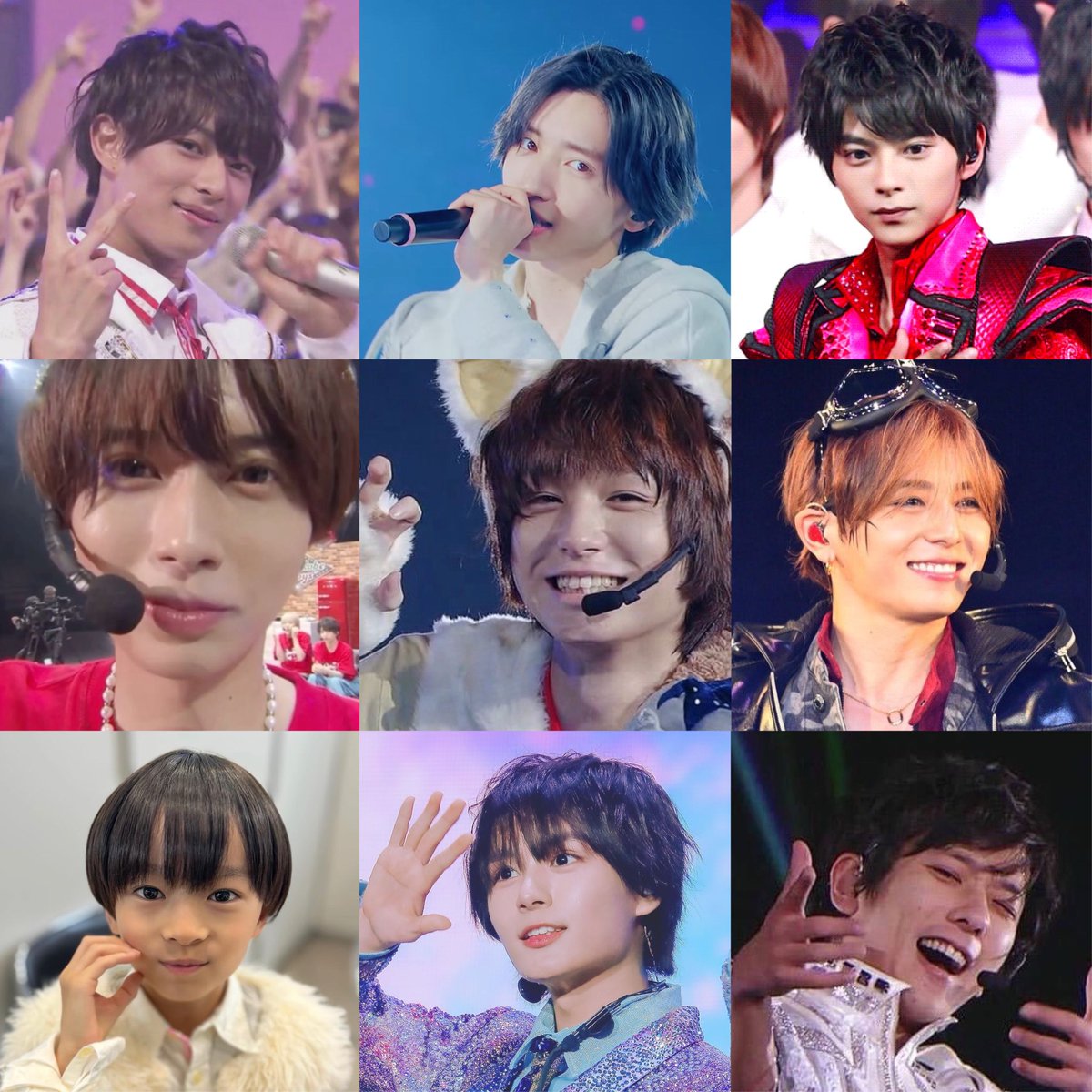 li_622k's tweet photo. ｷﾗｷﾗ 𝑰𝑫𝑶𝑳 好き顔9選⟡.·*. https://t.co/JbVueJnchh