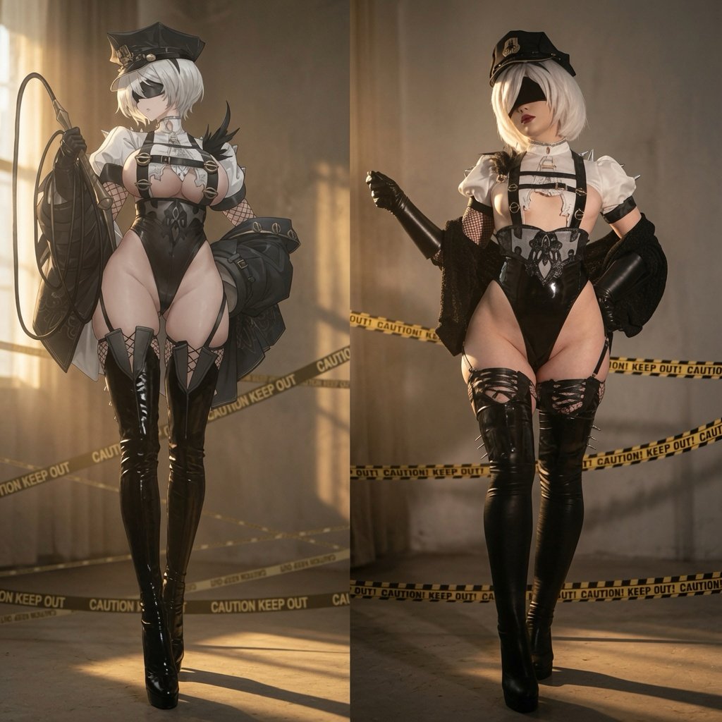 HxRNYMANGO's tweet photo. YoRHa 2b by @YoRHa2Bcoser 🖤 
Rate it 1 to 10? ^^ https://t.co/Opzugq6wIC