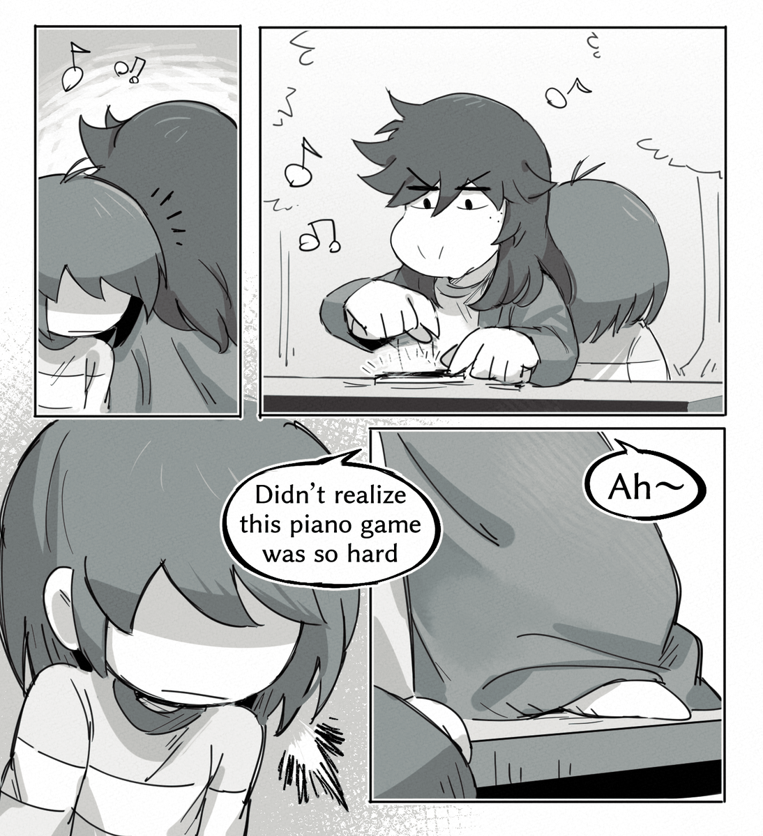 akikazeume's tweet photo. 【DELTARUNE】しっぽ：english https://t.co/CeCSEtdrgJ