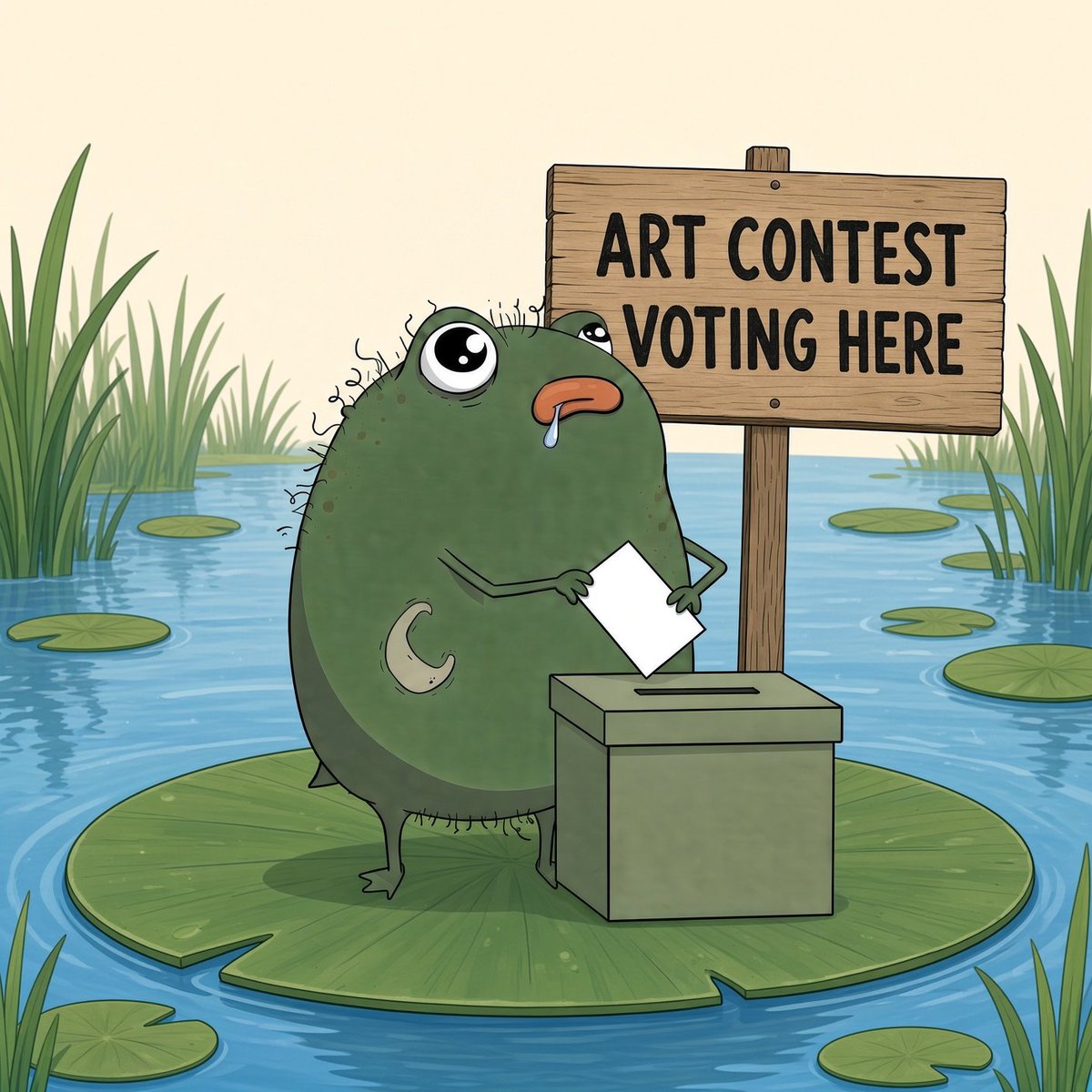 PistacioWorld's tweet photo. voting is live.
go to #๐ณโpolls
one vote. no alts.
the pond picks the art.
solana:FZqdw6oSDCbHtKYxmhnfbi97SnyVy8jaYpdCoMrrjKa2
https://t.co/KRKk6gAMsB https://t.co/QkDDm39cEl
