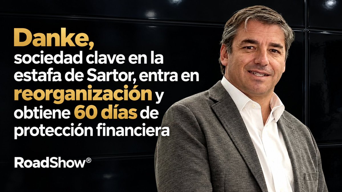 RoadShowcl's tweet photo. Durante años recibió miles de millones de pesos de los fondos de Sartor. Después tomó el control de eCapital, cambió dos veces de dueño por apenas $1 millón y terminó perseguida por sus propios acreedores.
Ahora, Danke SF consiguió una pausa.
La justicia aprobó su reorganización y le entregó 60 días de protección financiera. En noviembre deberá demostrar cuánto dinero conserva y qué parte puede devolver.
Detrás aparecen Pedro Pablo y Carlos Larra��n, ambos en prisión preventiva; tres pagarés impagos por casi $2.900 millones, y una pregunta que todavía no tiene respuesta:
¿Cuánto queda realmente por recuperar?
La historia completa, en RoadShow®:
https://t.co/SbRUtmrzwT