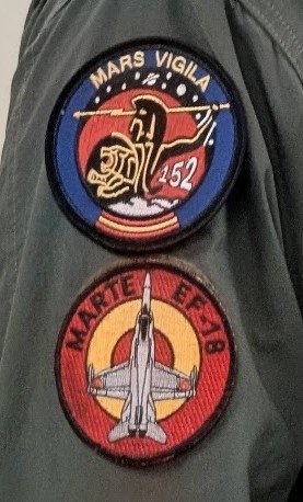 Web_AME's tweet photo. Parches #eAP72 @NATO_AIRCOM
#152SQN #Ala15 desplegados en Estonia con sus EF-18M #DATAmbar 🇪🇸🇪🇪 @EjercitoAire #mops 🧐👇
https://t.co/FPbvZ7fiMf https://t.co/EnFDQGoWwo